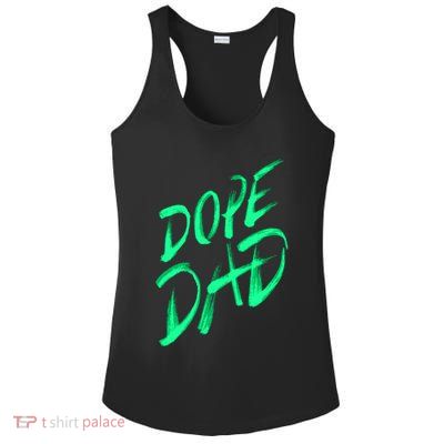 Dope Dad Ladies PosiCharge Competitor Racerback Tank
