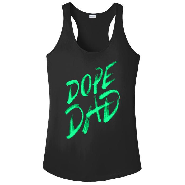 Dope Dad Ladies PosiCharge Competitor Racerback Tank