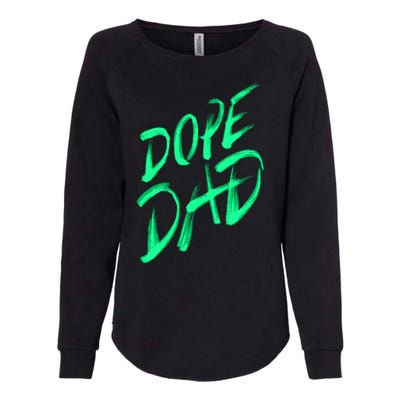 Dope Dad Womens California Wash Sweatshirt