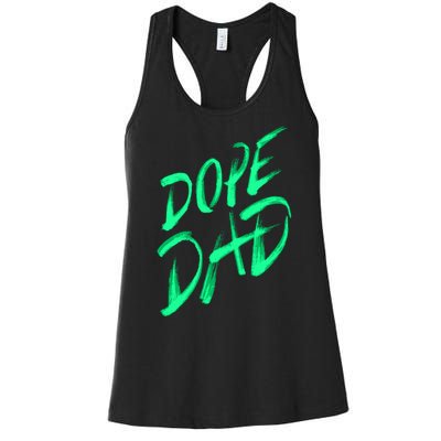 Dope Dad Women's Racerback Tank