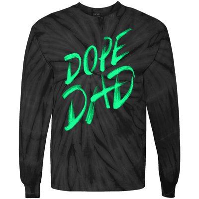 Dope Dad Tie-Dye Long Sleeve Shirt