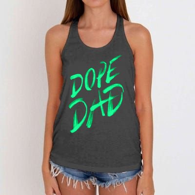 Dope Dad Women's Knotted Racerback Tank