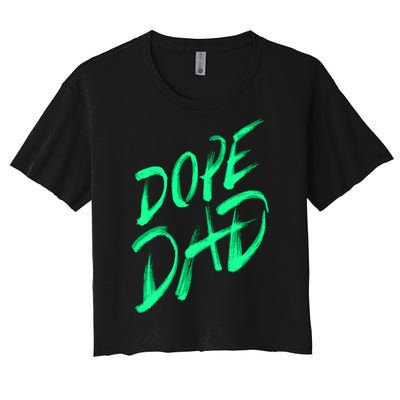 Dope Dad Women's Crop Top Tee