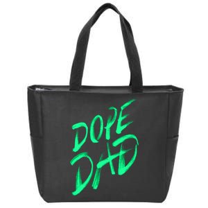 Dope Dad Zip Tote Bag