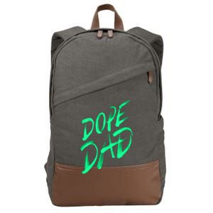 Dope Dad Cotton Canvas Backpack