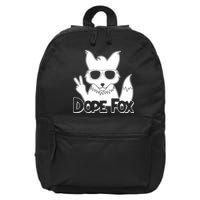 Dope Fox 16 in Basic Backpack
