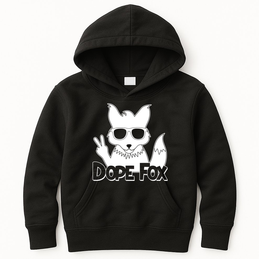 Dope Fox Kids Hoodie