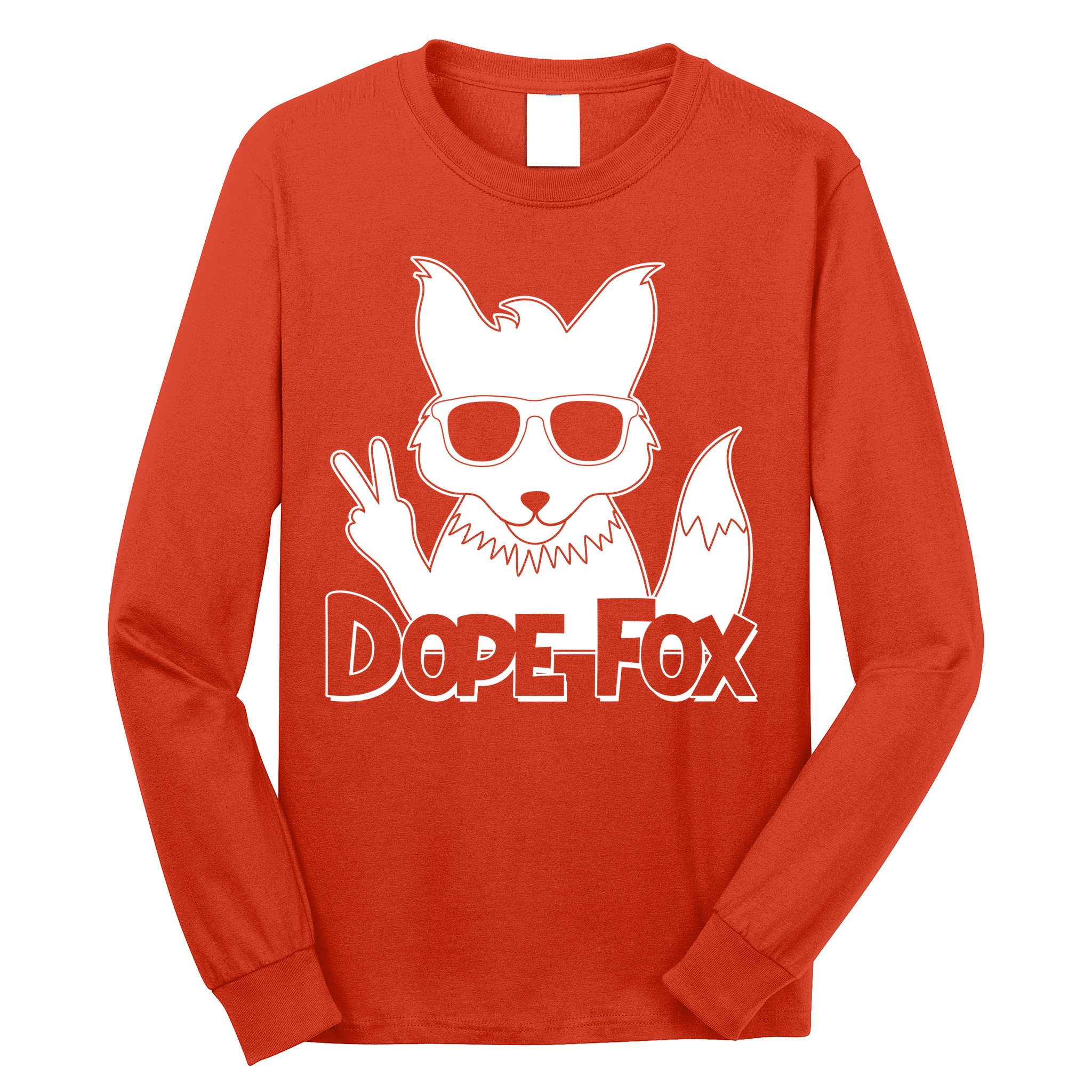 Dope Fox Long Sleeve Shirt