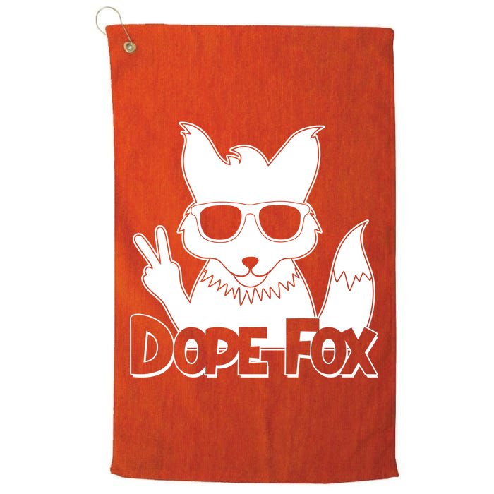 Dope Fox Golf Towel
