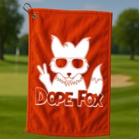 Dope Fox Golf Towel