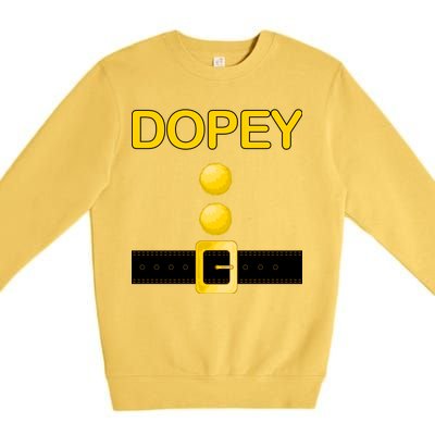 Dopey Dwarf Costume Premium Crewneck Sweatshirt