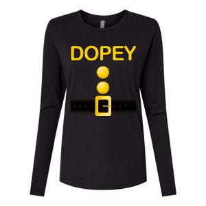 Dopey Dwarf Costume Womens Cotton Relaxed Long Sleeve T-Shirt