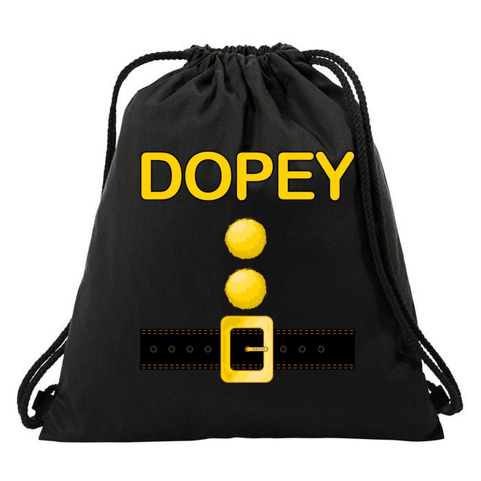 Dopey Dwarf Costume Drawstring Bag