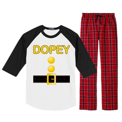 Dopey Dwarf Costume Raglan Sleeve Pajama Set