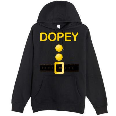 Dopey Dwarf Costume Premium Pullover Hoodie
