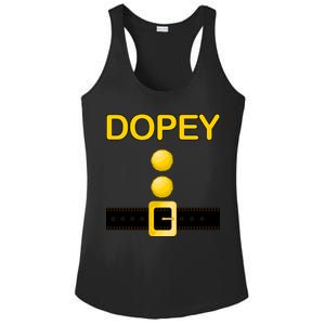 Dopey Dwarf Costume Ladies PosiCharge Competitor Racerback Tank