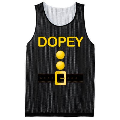 Dopey Dwarf Costume Mesh Reversible Basketball Jersey Tank