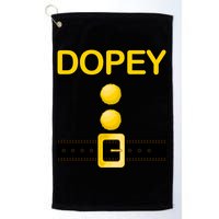 Dopey Dwarf Costume Golf Towel