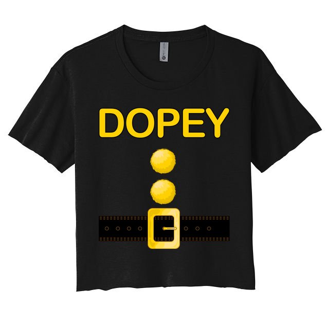 Dopey Dwarf Costume Crop Top