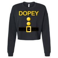 Dopey Dwarf Costume Cropped Pullover Crew