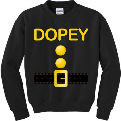 Dopey Dwarf Costume Kids Sweatshirt