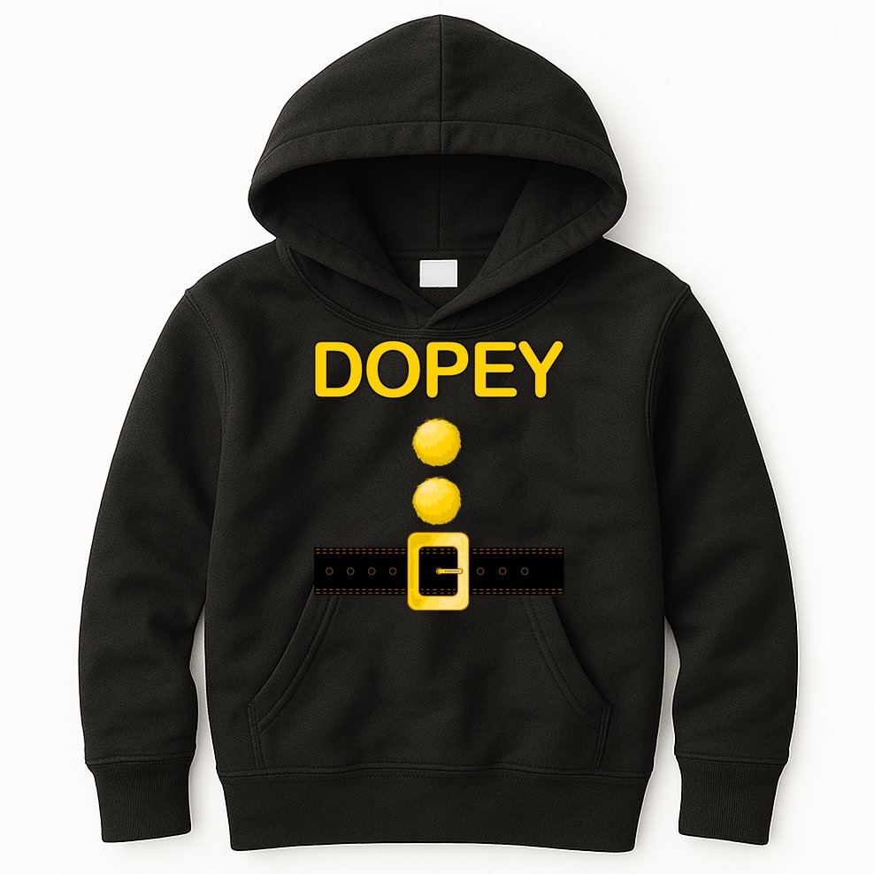 Dopey Dwarf Costume Kids Hoodie