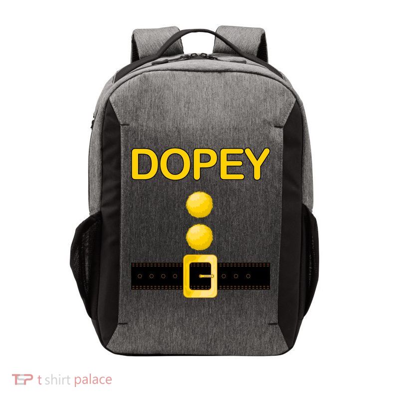 Dopey Dwarf Costume Vector Backpack
