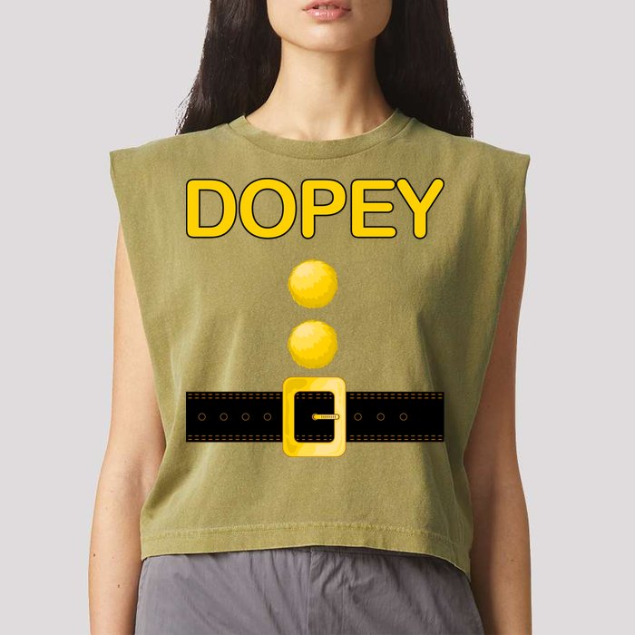 Dopey Dwarf Costume Garment-Dyed Women's Muscle Tee