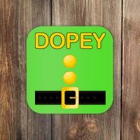 Dopey Dwarf Costume Coaster