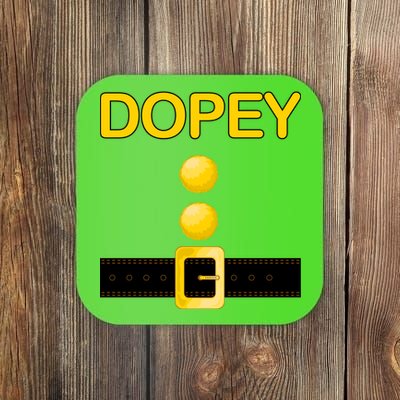 Dopey Dwarf Costume Coaster