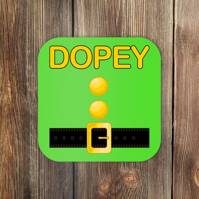 Dopey Dwarf Costume Coaster