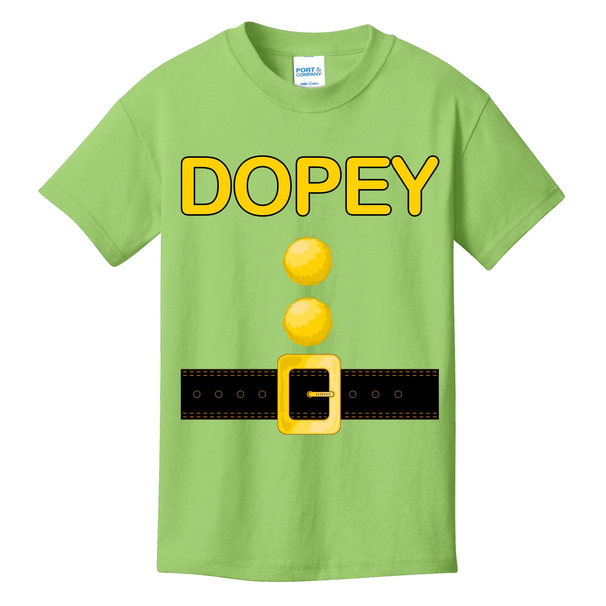 Dopey Dwarf Costume Kids T-Shirt