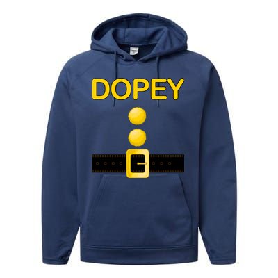 Dopey Dwarf Costume Performance Fleece Hoodie