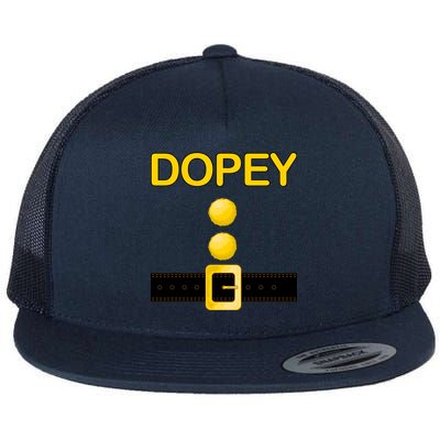 Dopey Dwarf Costume Flat Bill Trucker Hat