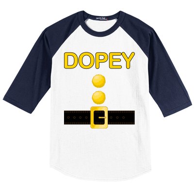 Dopey Dwarf Costume Baseball Sleeve Shirt