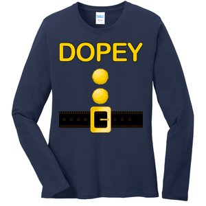 Dopey Dwarf Costume Ladies Long Sleeve Shirt