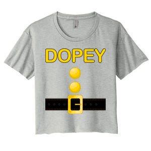 Dopey Dwarf Costume Women's Crop Top Tee