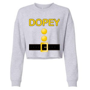 Dopey Dwarf Costume Cropped Pullover Crew