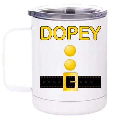 Dopey Dwarf Costume 12 oz Stainless Steel Tumbler Cup