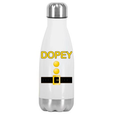 Dopey Dwarf Costume Stainless Steel Insulated Water Bottle