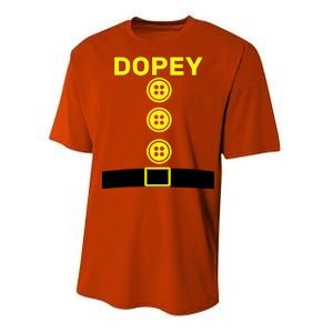 Dopey Dwarf Halloween Costume Performance Sprint T-Shirt