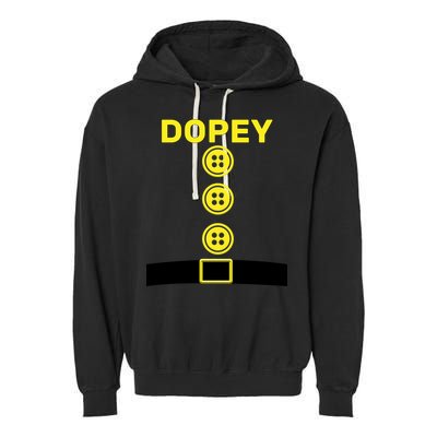 Dopey Dwarf Halloween Costume Garment-Dyed Fleece Hoodie