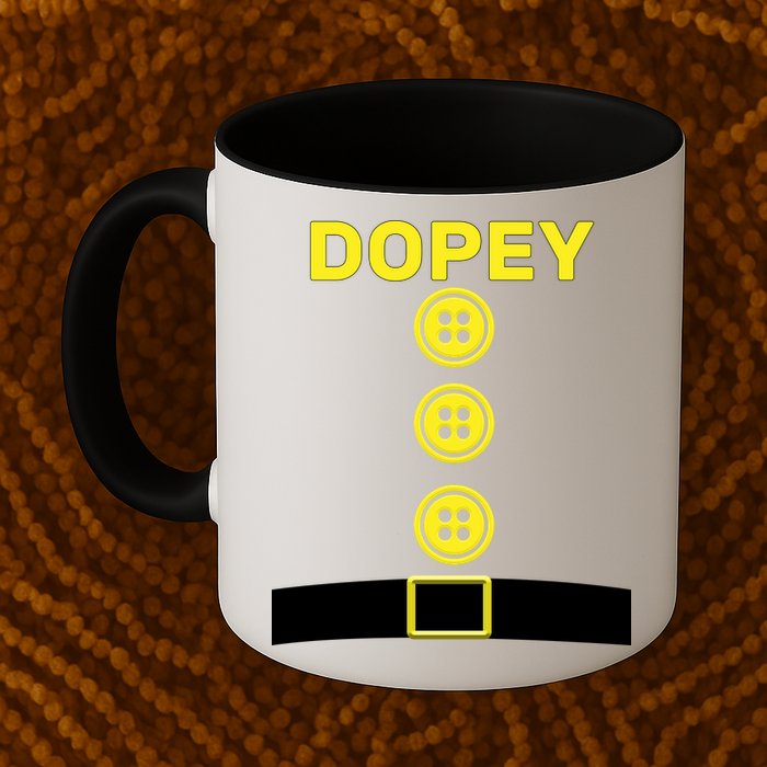 Dopey Dwarf Halloween Costume Mug