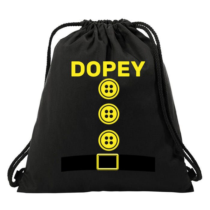 Dopey Dwarf Halloween Costume Drawstring Bag