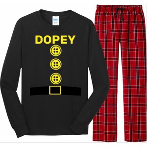 Dopey Dwarf Halloween Costume Long Sleeve Pajama Set