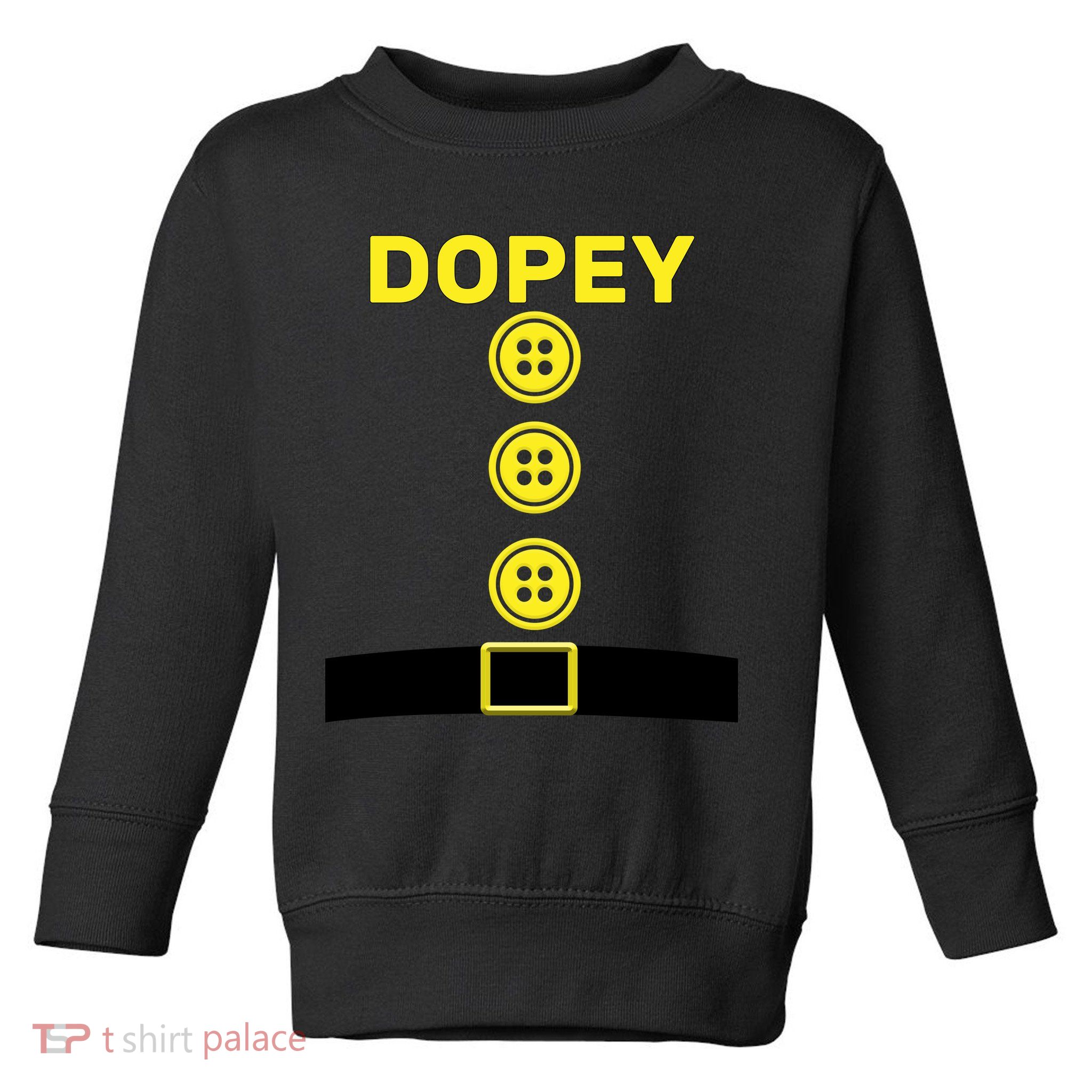 Dopey Dwarf Halloween Costume Toddler Sweatshirt