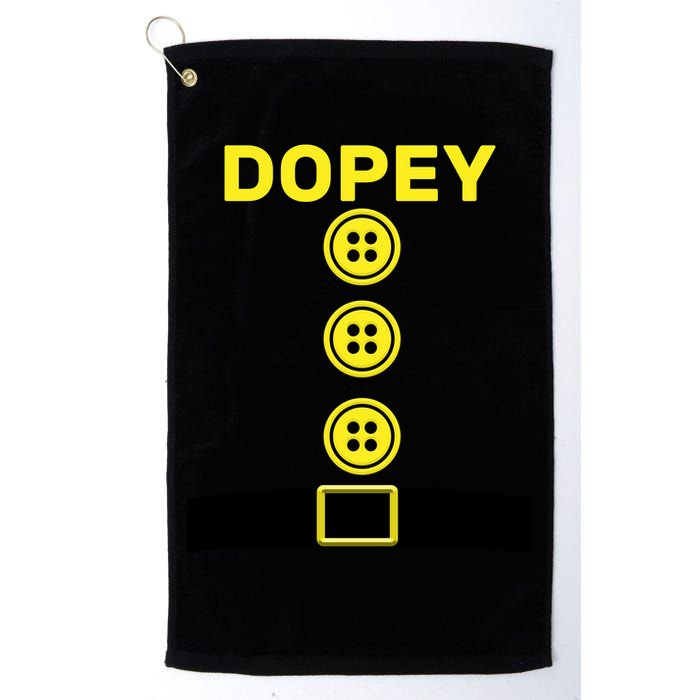 Dopey Dwarf Halloween Costume Golf Towel