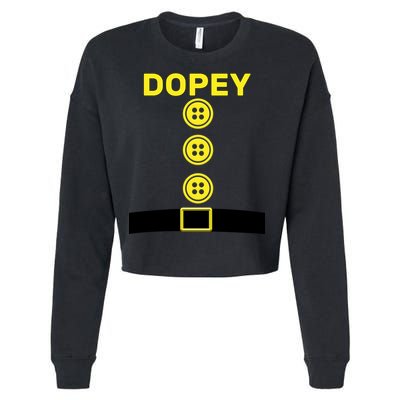 Dopey Dwarf Halloween Costume Cropped Pullover Crew