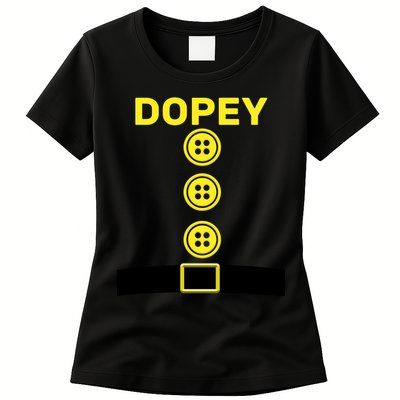 Dopey Dwarf Halloween Costume Womens T-Shirt