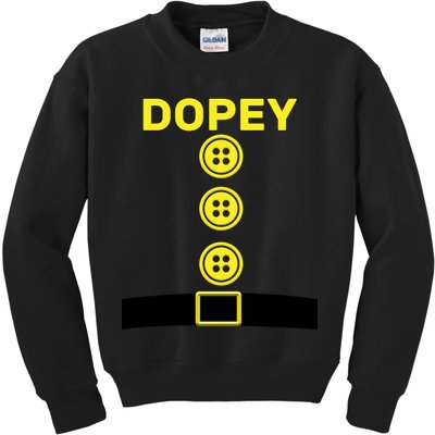 Dopey Dwarf Halloween Costume Kids Sweatshirt
